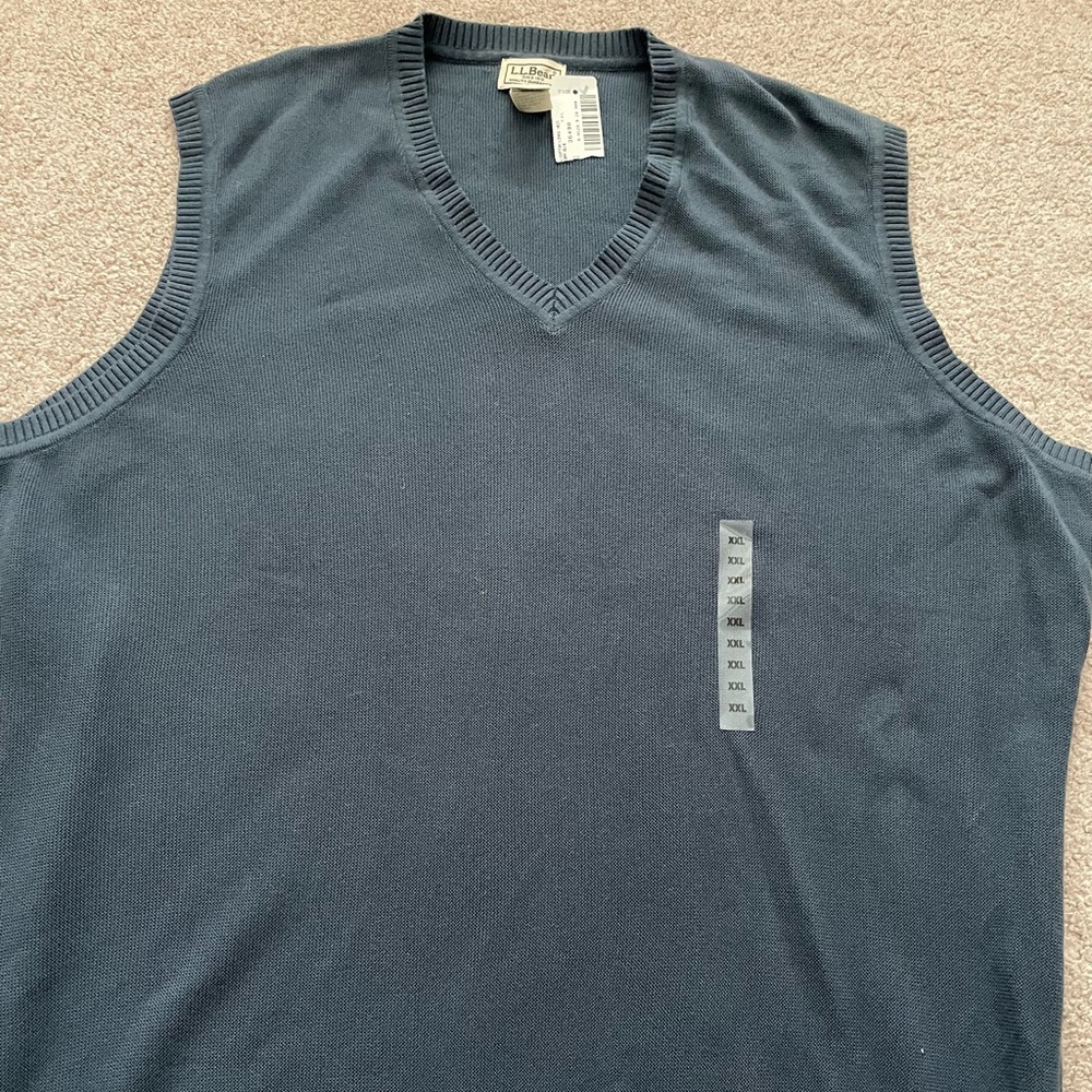Brand new! LL Bean sweater vest